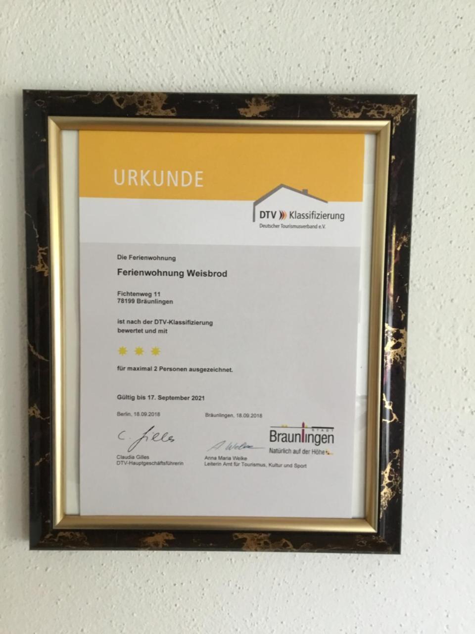 Ferienwohnung Weisbrod, Nur Private Buchungen 布罗因灵恩 外观 照片